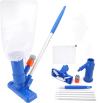 ☀️Summer Pool Essentials 49% OFF💦pgrade Portable Pool Vacuum Jet Underwater Cleaner with Brush💦
