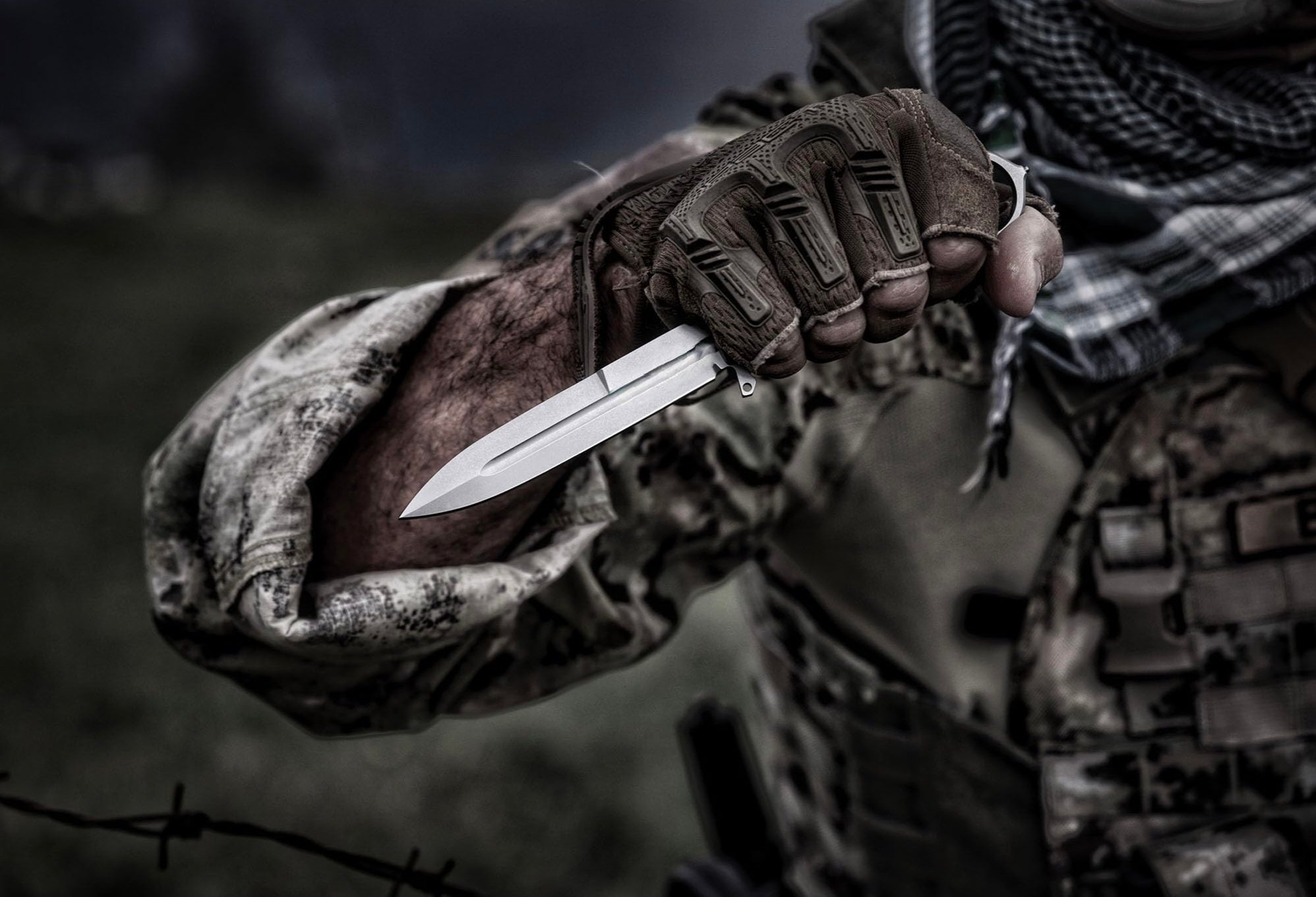 🎁TikTok Last Day Sale - 70% OFF🔥Compact Tactical Knife – Böhler N690 Steel, Stone-Washed, Everyday Ready