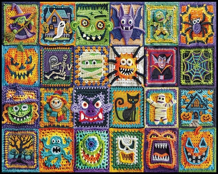 🔥Early Halloween Sale 49% OFF - Halloween Crochet Puzzle