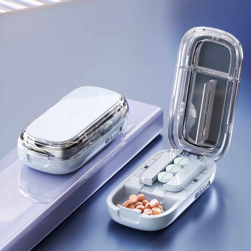 🏆Flash Sale⚡ 50K+ SOLD! Adjustable Pill Cutter Splitter