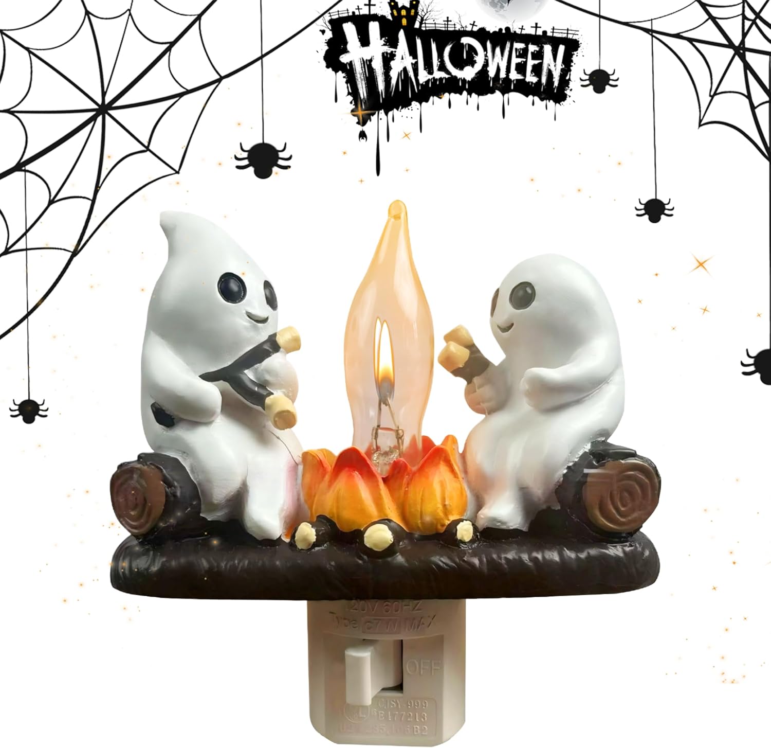 🔥Last Day Promotion 50% OFF🔥2025 Ghost Campfire Flickering Nightlight👻