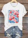 Women's casual FDT freedom democracy truth T-shirt