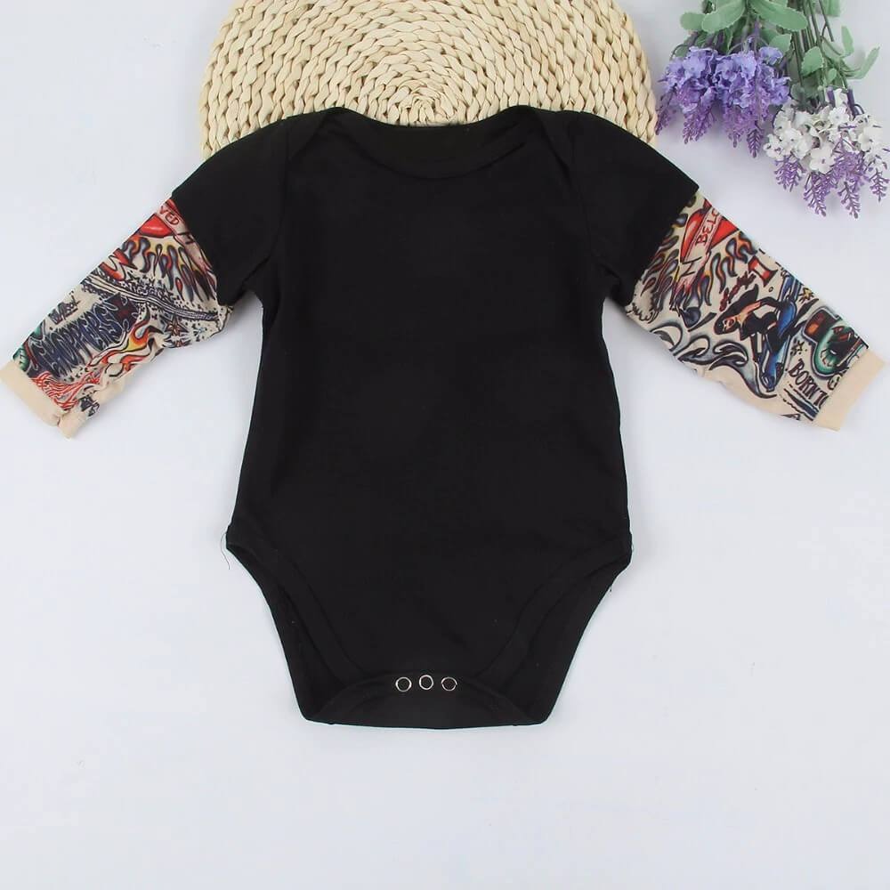 Early Christmas Hot Sale 50% OFF- Baby Tattoo Sleeve Romper