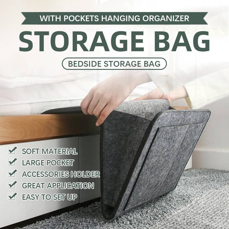 ⚡⚡Last Day Promotion 48% OFF -Storage Bag with Pockets Hanging Organizer(BUY 2 GET 10% OFF NOW)