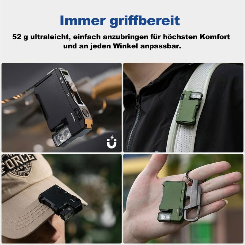 ⏰Letzter Tag 49 % RABATT🔥Taschenlampe im Taschenformat