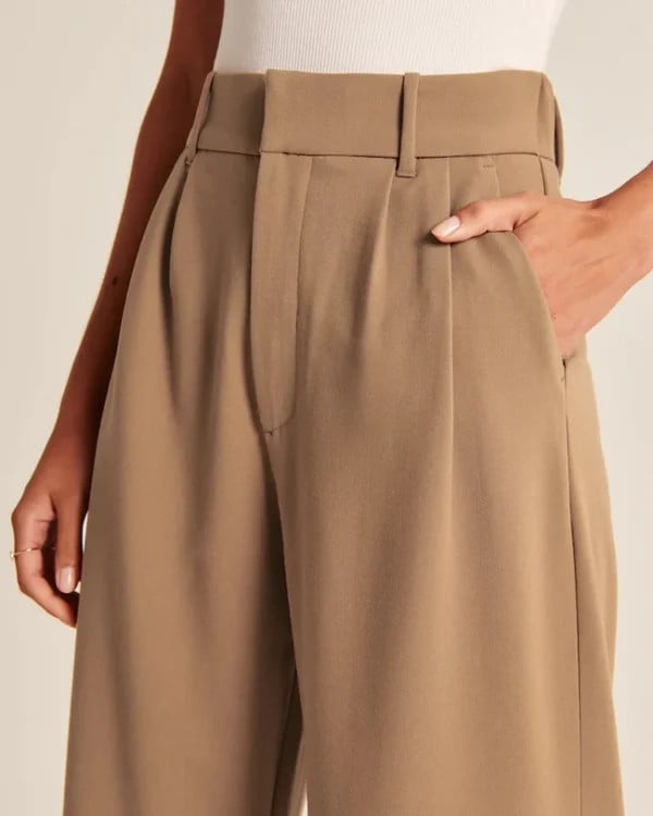 HIGH WAIST TAILORED WIDE LEG PANTS - Buy 2 Get Extra 10% OFF & FREE SHIPPING