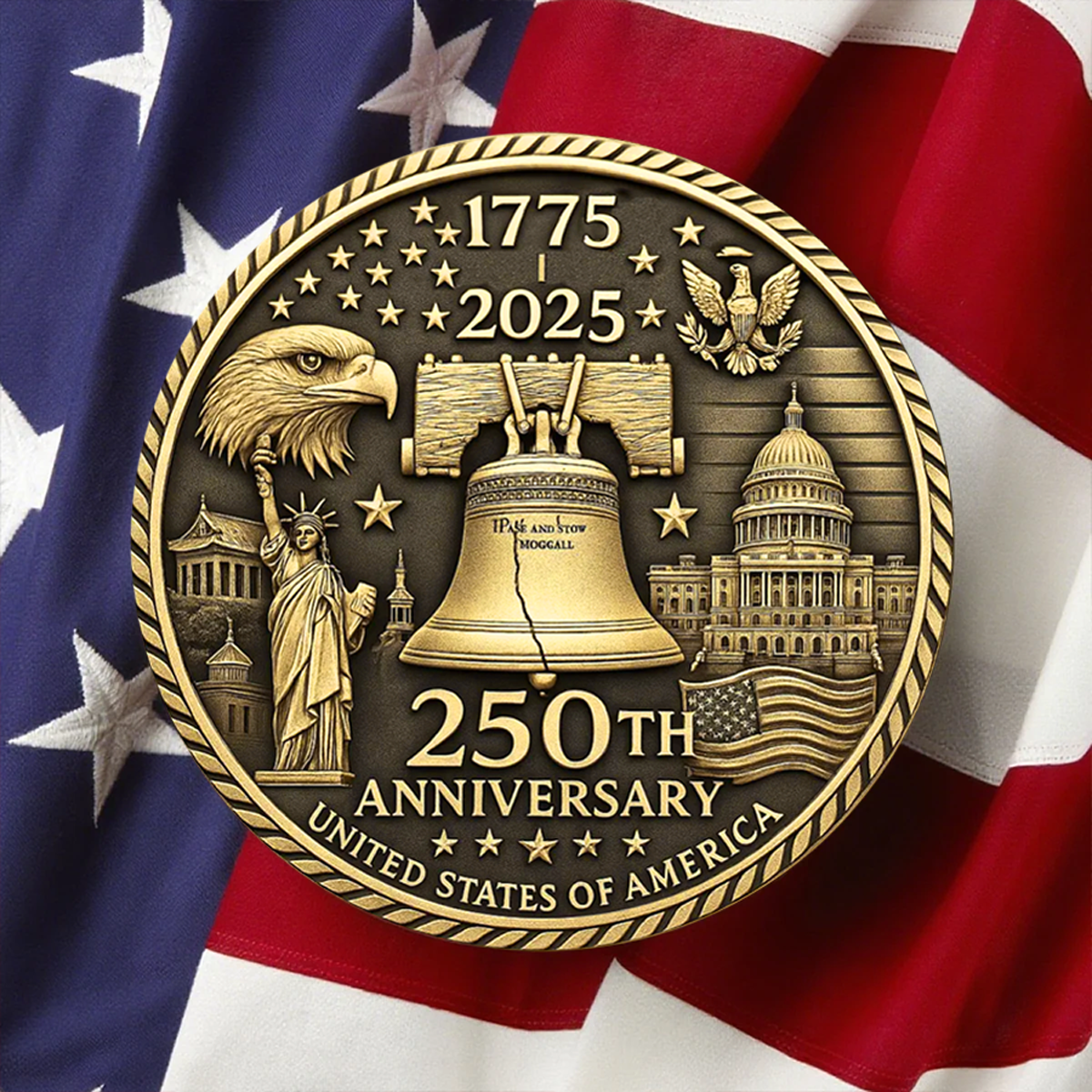 🎉Celebrate the Legacy - Commemorative 250th Anniversary U.S.Coins