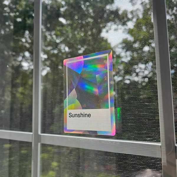 🌈Rainbow Sun Catcher Window Sticker