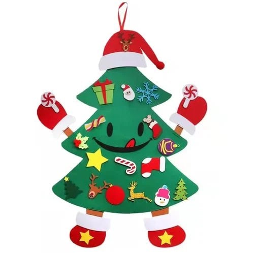 🔥Last Day Promotion 48% OFF-🎁-Kids DIY Felt Christmas Tree