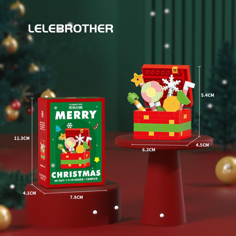 🔥Last Day 50% OFF🎄Santa Claus Design Building Blocks Toy