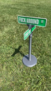 🔥Last Day Promotion - 60% OFF🎁🤣F Around/Find Out Street Sign Desk Decoration | Funny Desk Gift