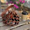 🎁TikTok Last Day Sale - 70% OFF🎉 The Zest Bag - Handmade Leather Folding Tote Bag