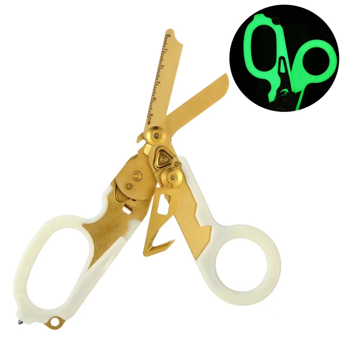 ✂️8 in 1 outdoor tactical scissors✂️Upgraded version multi-function folding rescue scissors