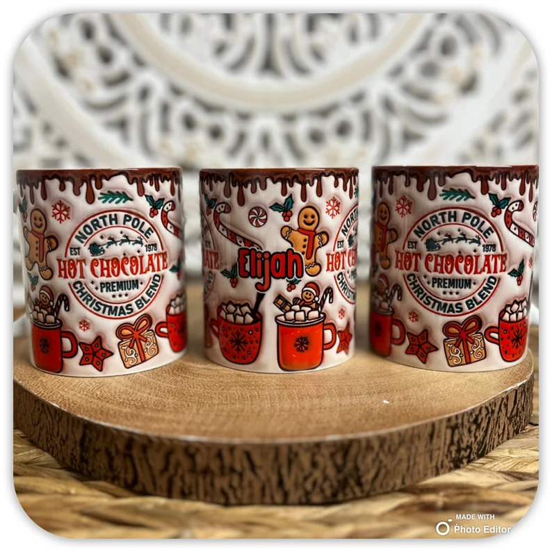 🎅Early Christmas Promotion - 49% OFF 🍫Personalised Hot Chocolate Mug
