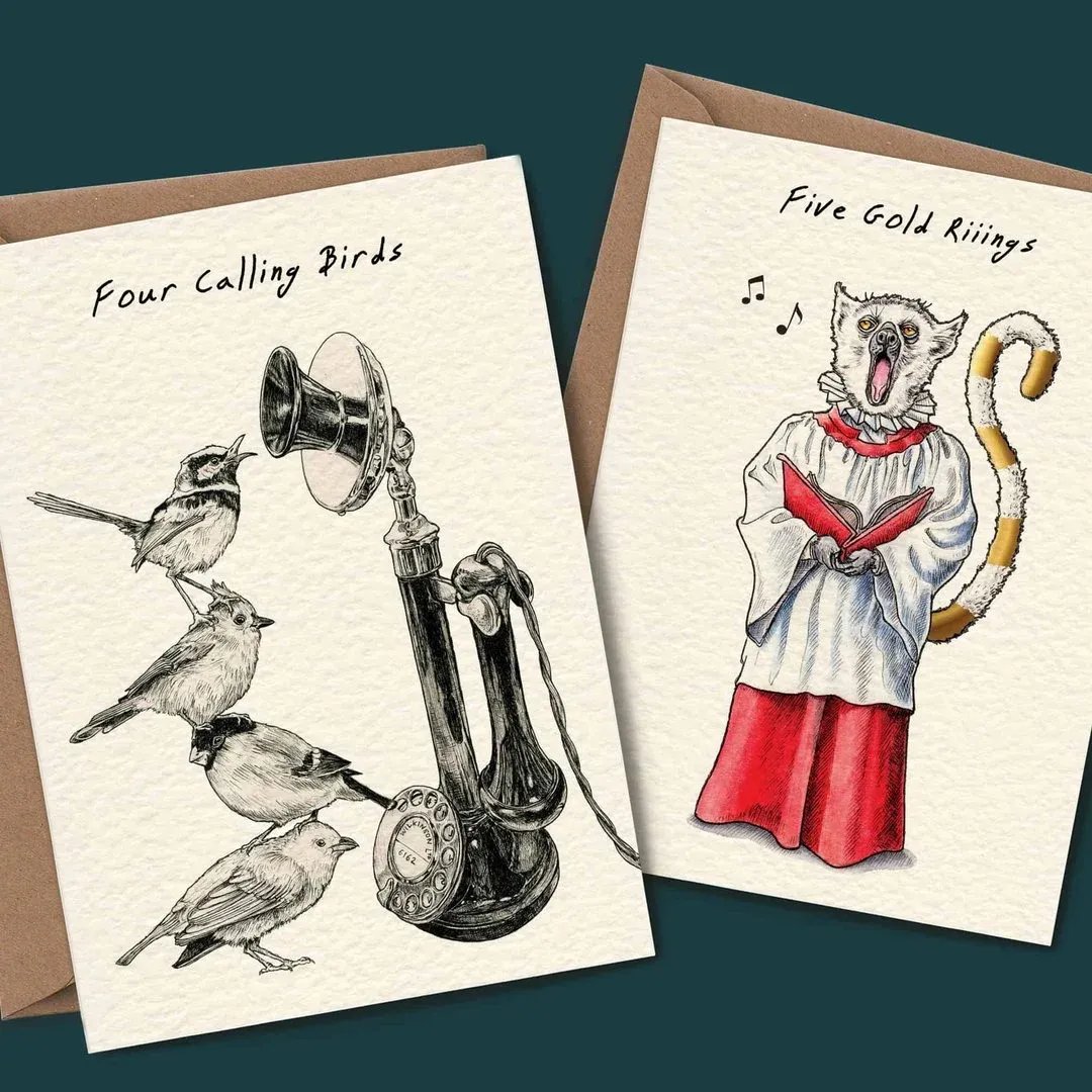 🔥Last Day Promotion 50% OFF🔥Twelve Days Of Christmas Card Set