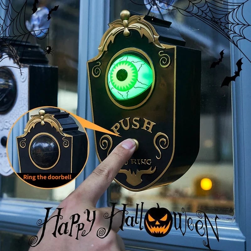 🎃Early Halloween Sale 50% OFF😈Demon one-eyed doorbell⚡BUY 2 Save $10