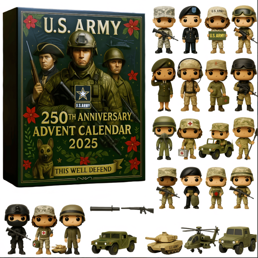 🎖️250th Anniversary of the U.S. Army Collector's Edition Advent Calendar