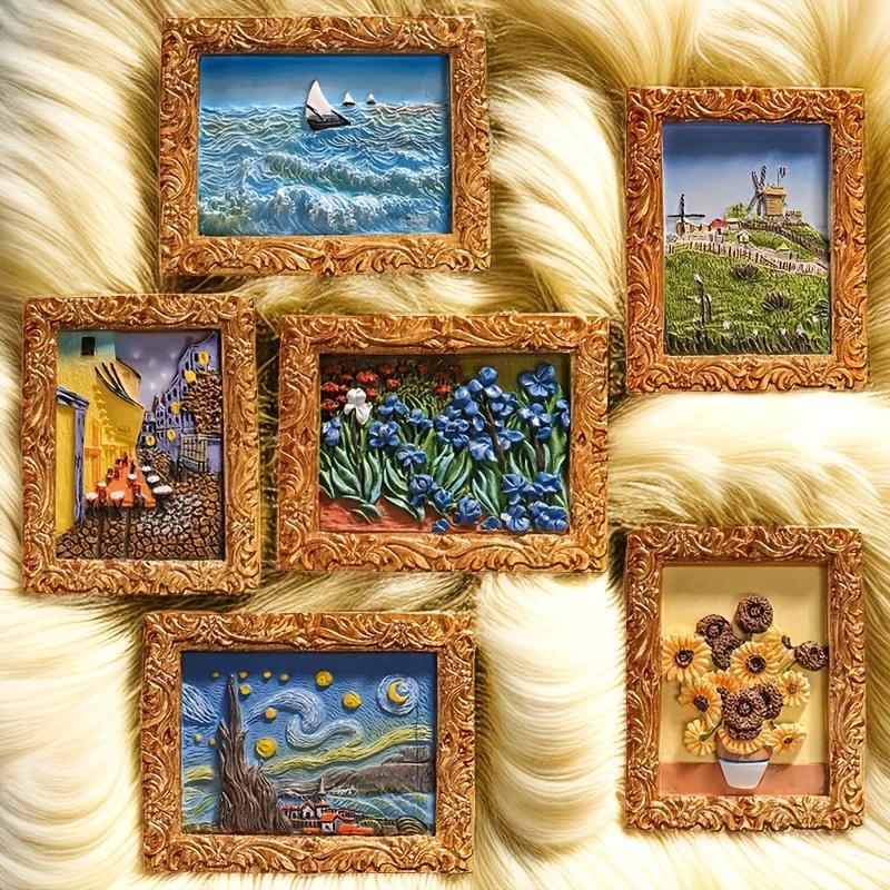 🎉Letzter Tag 49% Rabatt🔥Van Gogh inspiriertes Kühlschrankmagnet-Set