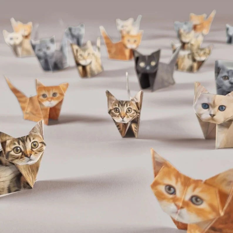 🔥Last Day Promotion 50% OFF🔥DIY Paper Cats