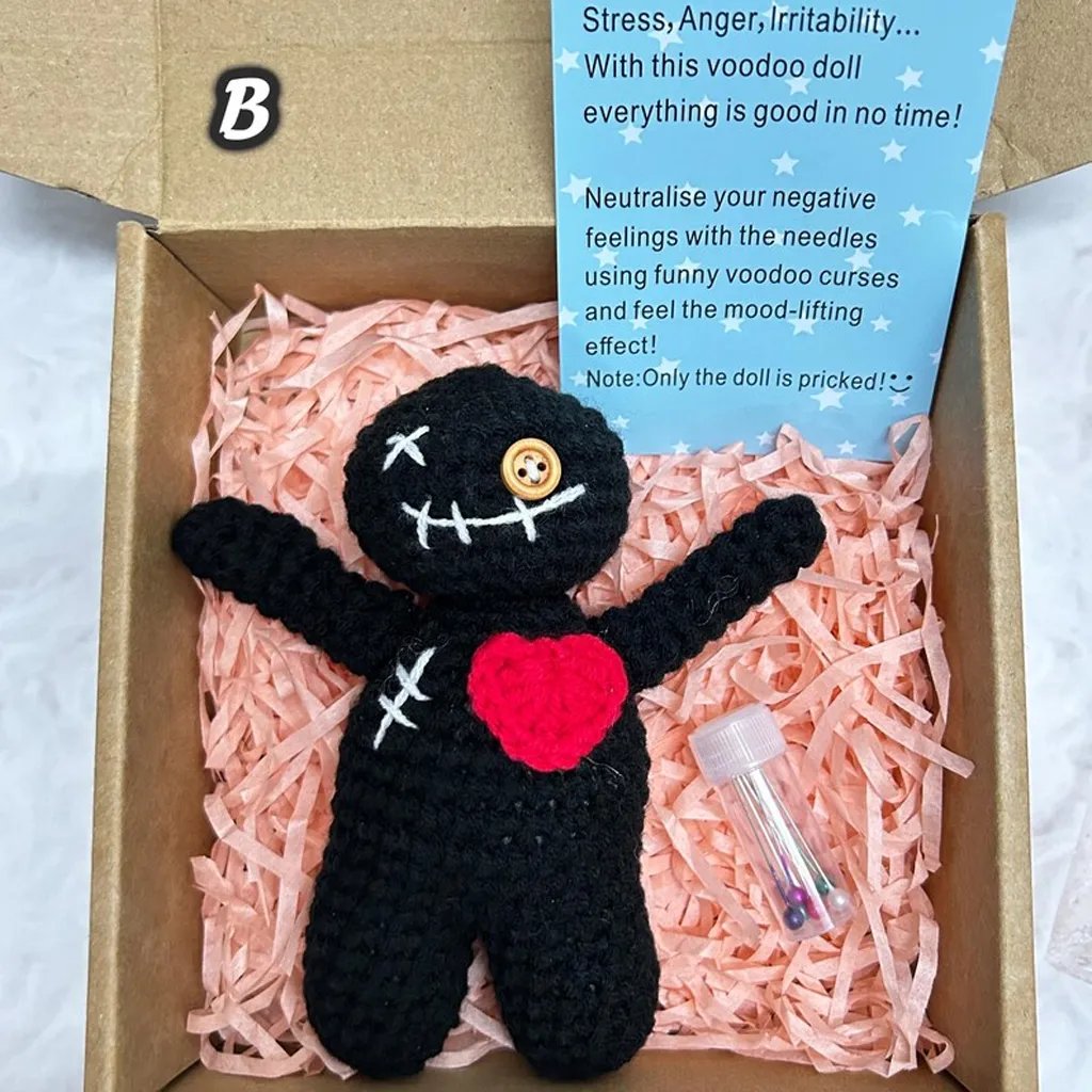 🔥Last 4 hours 49% OFF-💖Crochet Voodoo Doll Pincushion