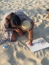 🌊DIY Romantic Beach Handprint Memorial Album - A SET[All tools included]