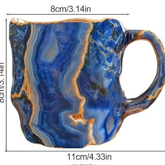 🔥Last 4 hours 57% OFF -🥃2024 New Mineral Crystal Coffee Mugs