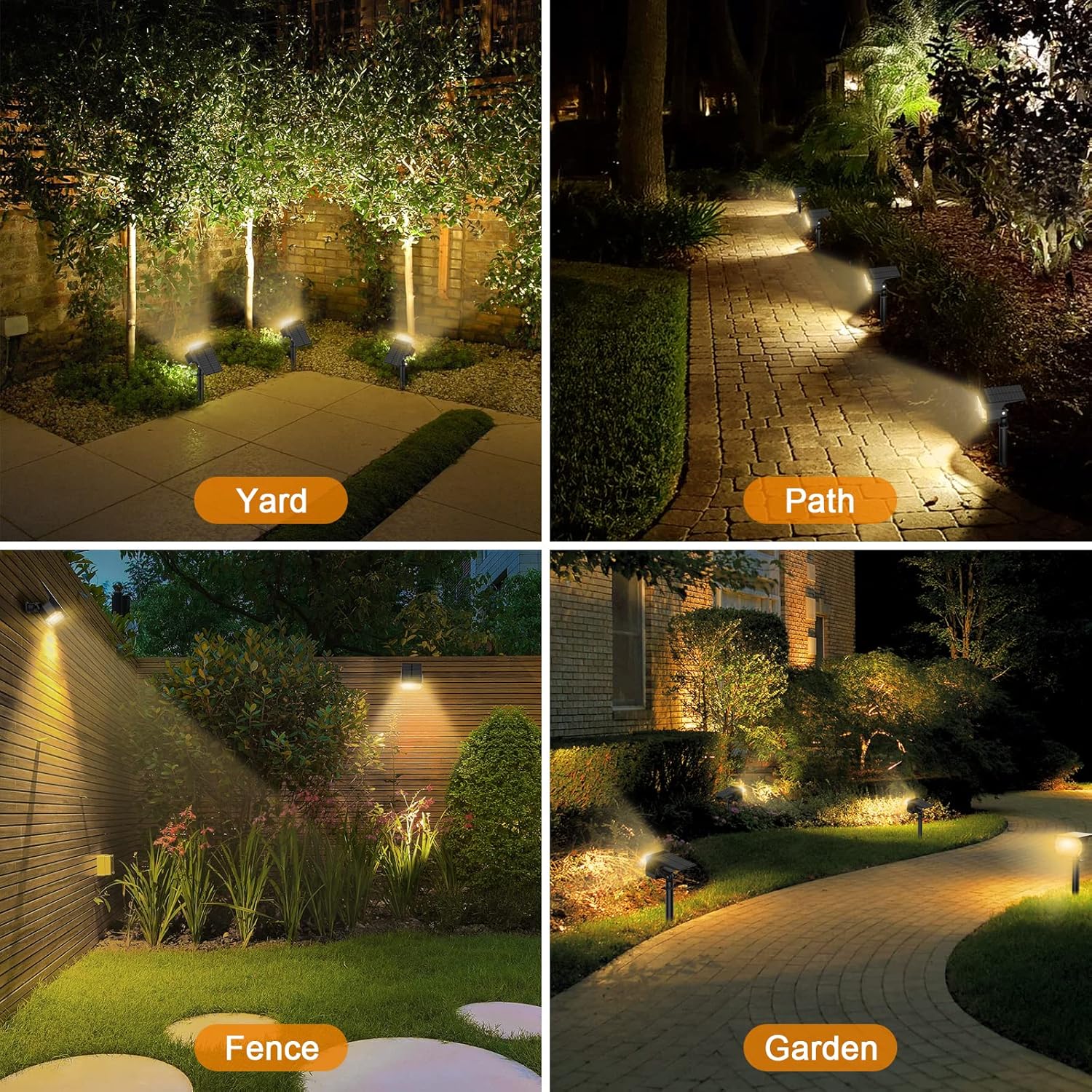 💥LAST DAY SALE 50% OFF💥Solar Spot Lights Outdoor⚡BUY 3 GET 1 FREE