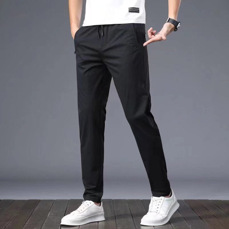 🔥Hot Sale 50% OFF🔥Spring ice silk sports men's casual trousers-BUY 1 GET 1 FREE