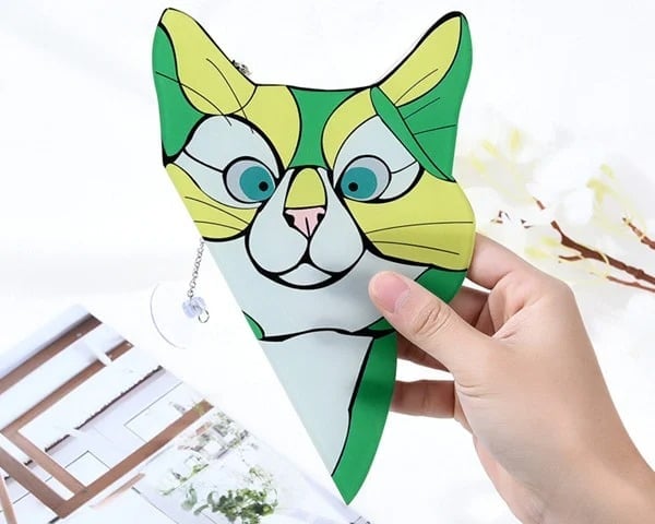 (🌲EARLY CHRISTMAS SALE - 50% OFF) 😻Handmade Stain Cat Suncatcher For Window