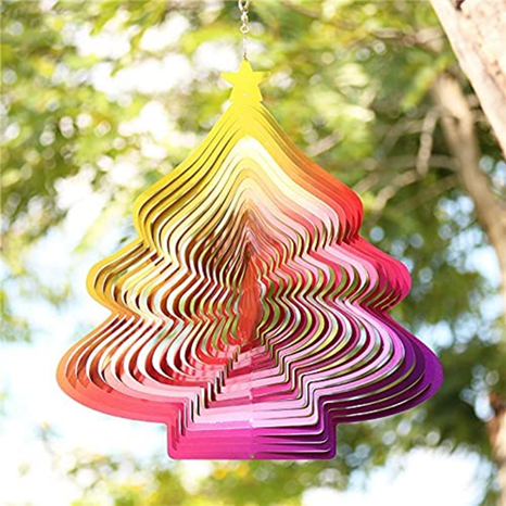 Early Thanksgiving Sell 48% OFF- 3D Christmas Tree Wind Chimes (BUY 2 GET FREE SHIPPING)