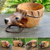 Animal Handmade Wooden Cup(𝐀𝐥𝐚𝐧 𝐄𝐰𝐞𝐧 𝐇𝐚𝐧𝐝𝐦𝐚𝐝𝐞®)