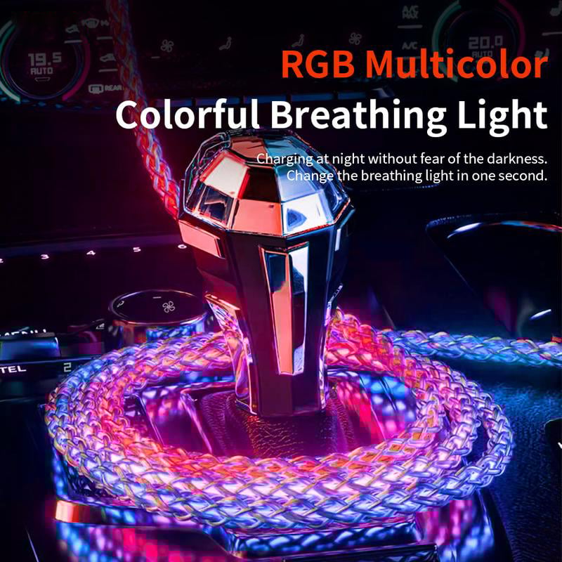 🔥Letzter Tag 50% RABATT 🎁Four-in-One  Colorful lights Data Cable
