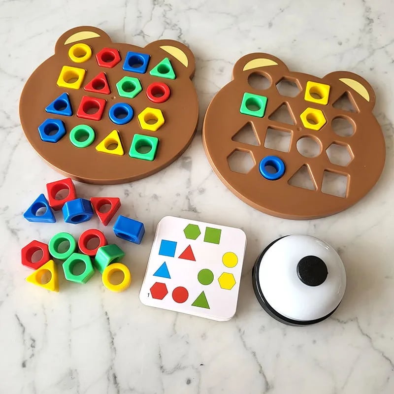 (🎄EARLY CHRISTMAS SALE - 50% OFF) 🎁Shape Matching Game,🚚Buy 2 Free Shipping