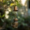 🎁TikTok Last Day Sale - 70% OFF🎉Handmade Retro Cat Wind Chime