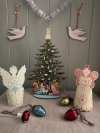 🎅🎄Christmas Tree - wooden mantle ornament