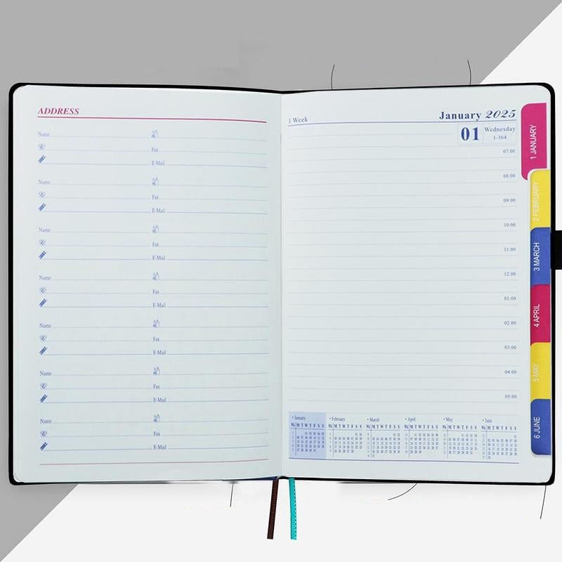 🔥Christmas Sales 50% OFF📅2025 One Day One Page Daily Planner