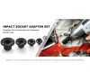 🎁TikTok Last Day Sale - 70% OFF🎉2025 Low Profile Impact Socket Adapter Set – Industrial Drive Ratchet & Wrench Adapter Set for Tight Spaces, 4PC Hardware Kit: 3/4