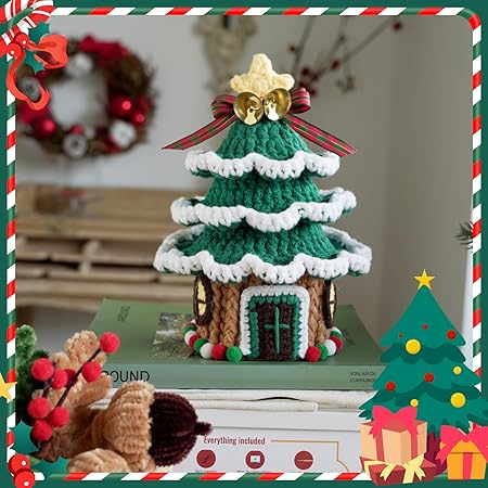 🎄🎅Christmas Presale - 49% OFF - Christmas DIY cute Crochet Kits decoration