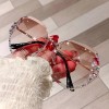 🔥BUY 2 FREE SHIPPING TODAY🔥2023 Woman Rimless Diamond Sunglasses