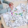🎁TikTok Last Day Sale - 70% OFF🎨Kids colouring pajama sets with markers