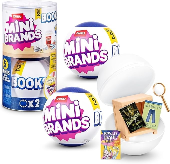 🎁TikTok Last Day Sale - 70% OFF🔥🥚📚Mini Brands Mini Books - Series 2 Capsule by ZURU