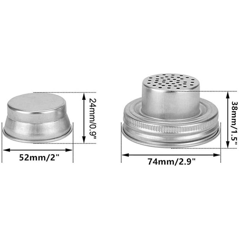🔥Last Day Promotion 70% OFF🔥Universal Mason Jar Shaker Lids