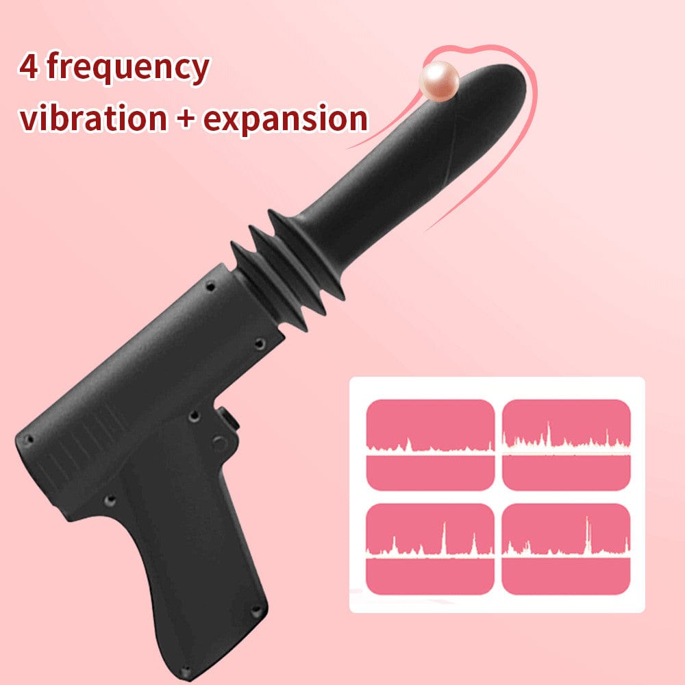 Woman Telescopic Vibrator Men G Spot Anal Pussy Dildo Toy