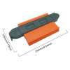 Contour Gauge Profile Tools 6/10 Inch Precisely Copy Irregular Shape Duplicator with Double Lock