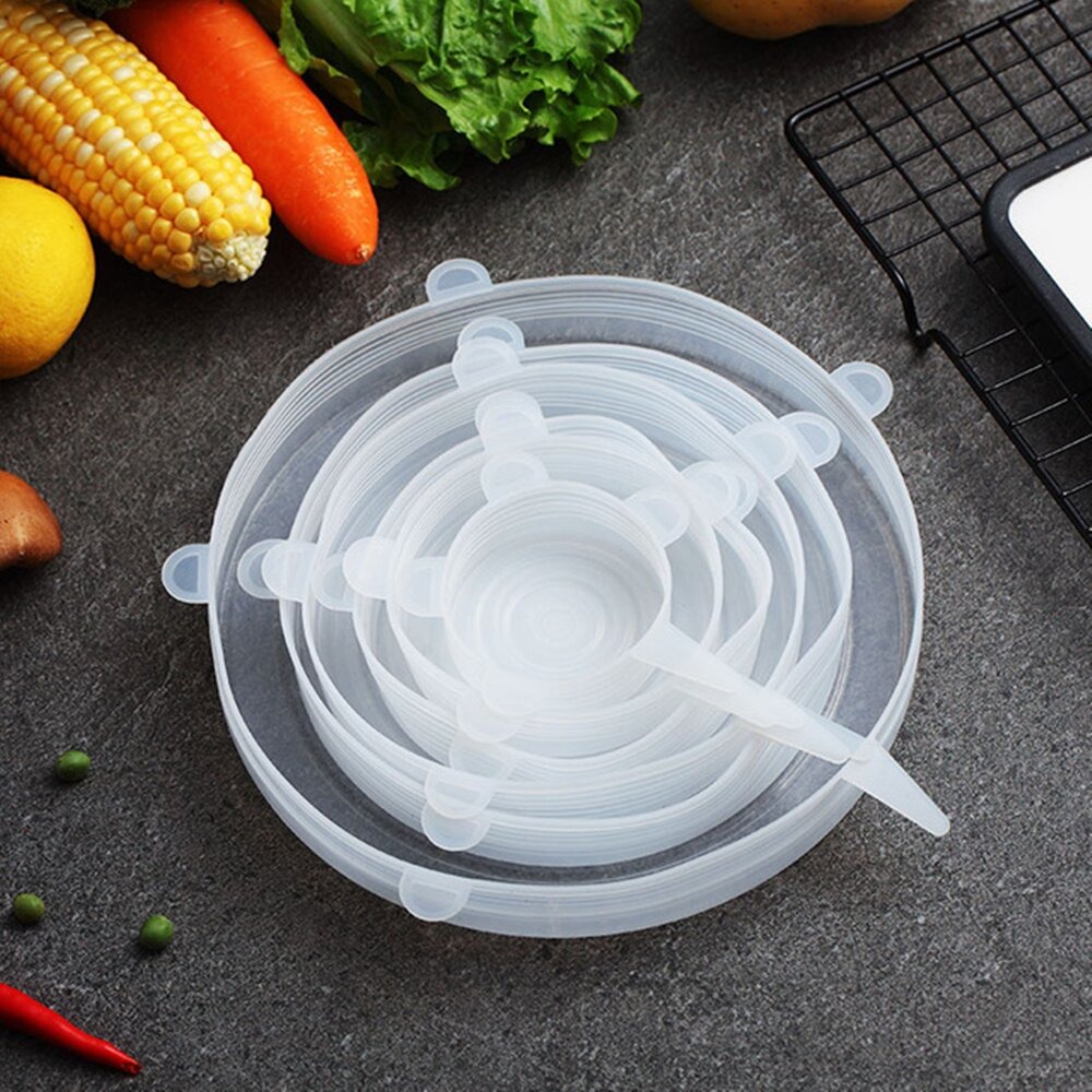 CHRISTMAS HOT SALE 50% OFF - 6 Reusable Food Silicone Packaging Lids