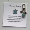🔥Handmade Travel Turtle keychain-Buy 2 Get Free shipping