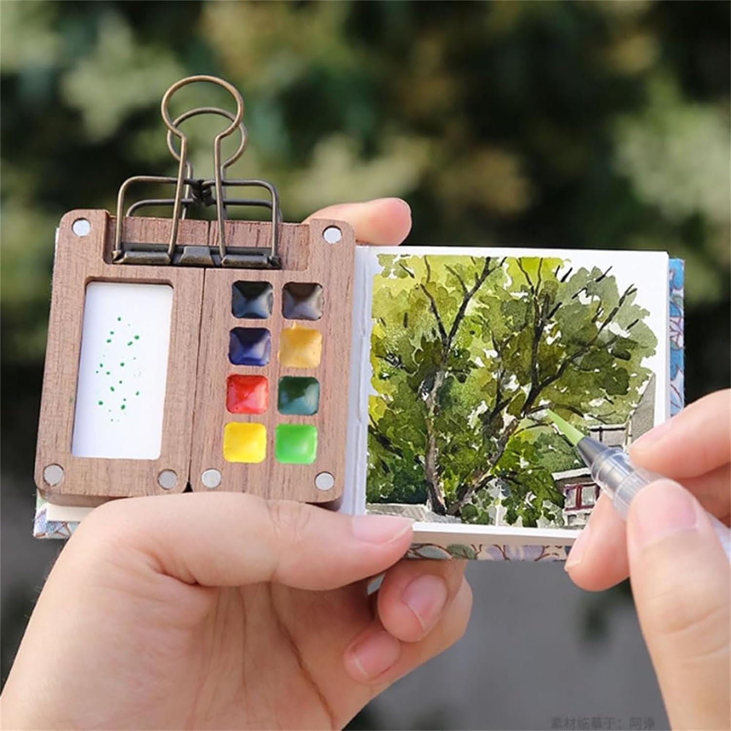 🎁TikTok Last Day Sale - 70% OFF🎉Mini Watercolor Paint Box