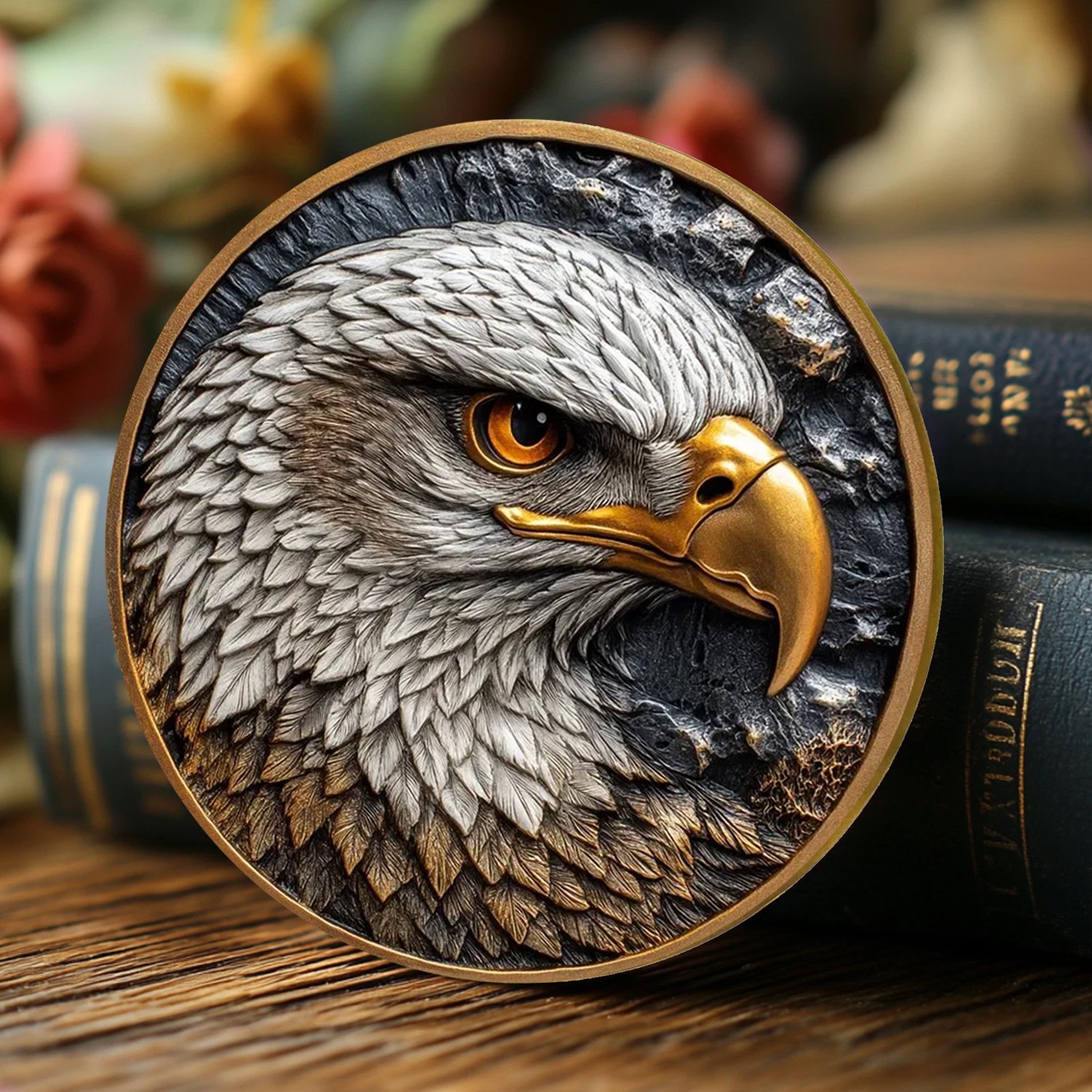 🦅American Bald Eagle Challenge Coin