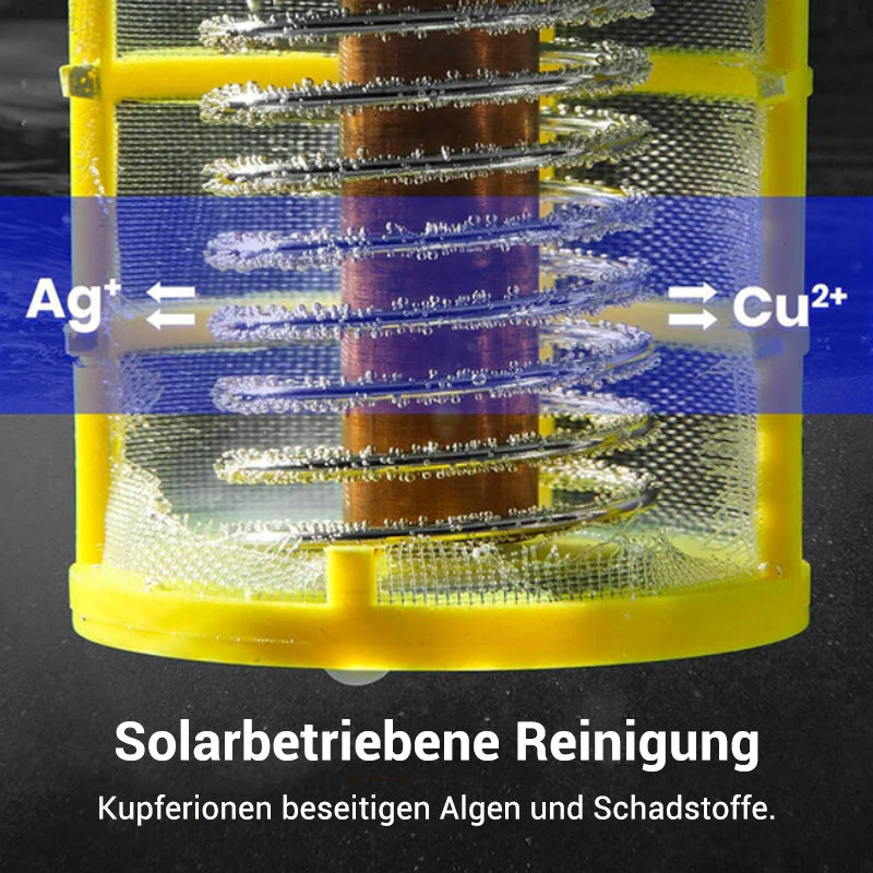 🎉Letzter Tag 49% Rabatt🔥Solar-Schwimmbad-Ionisator, macht das Wasser klar