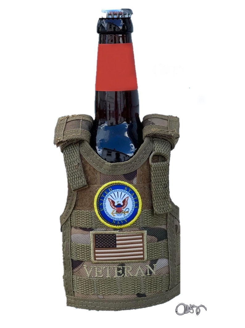 Military Veteran Beverage Insulator